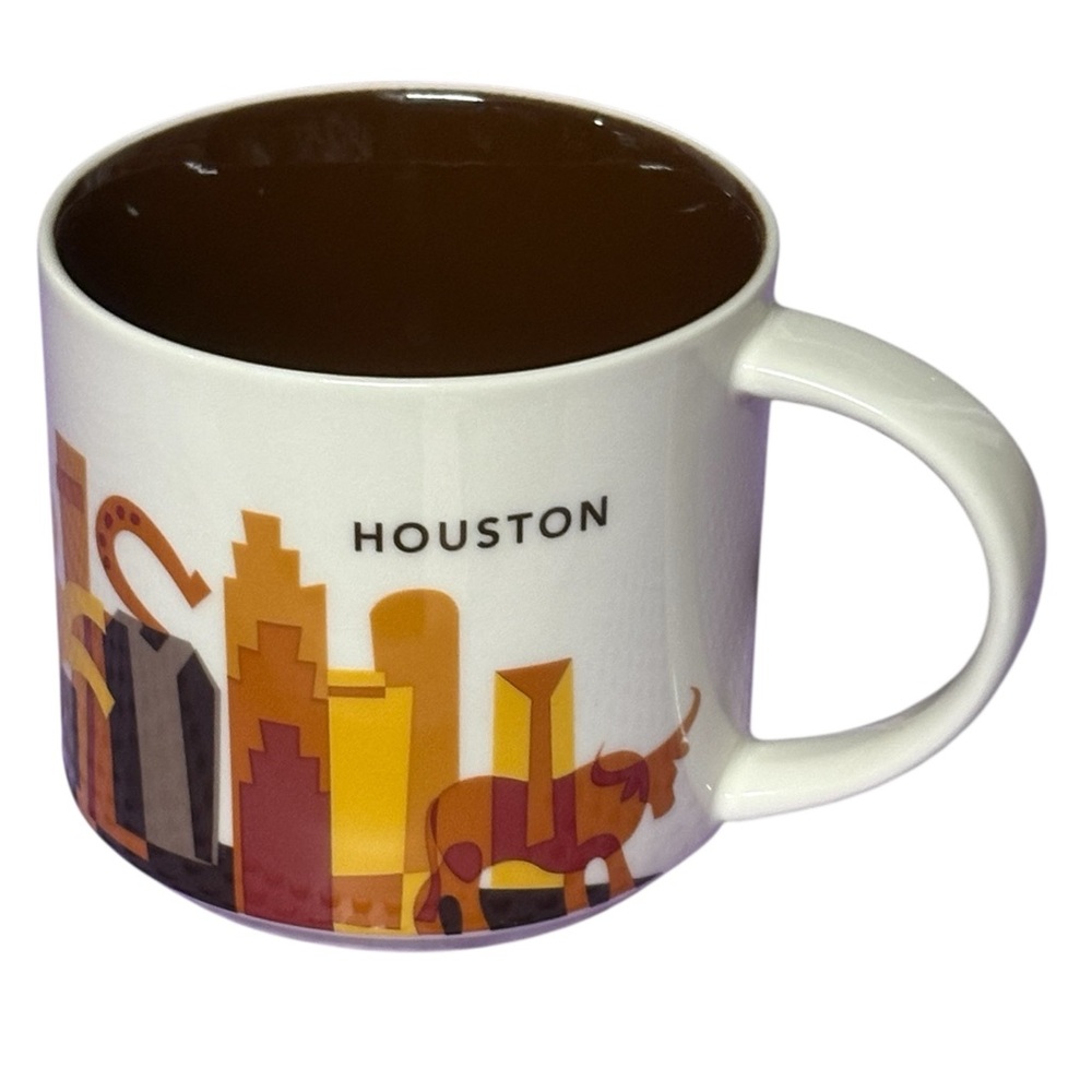 Starbucks You Are Here Houston Texas Coffee Mug Cup